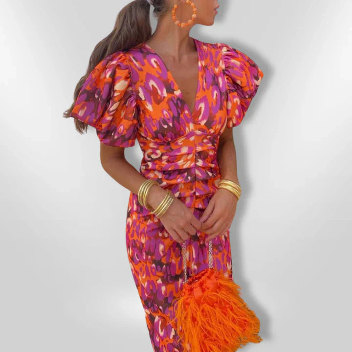 BOLD - Vibrant Fiesta Dress