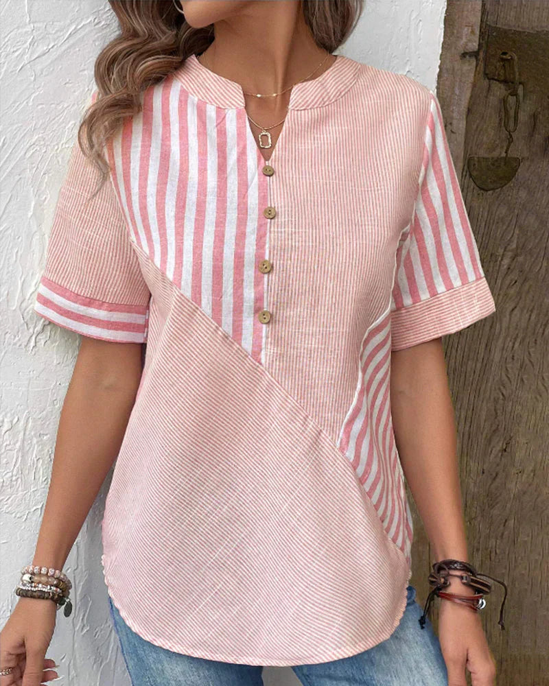 Corina | Classic Striped Top