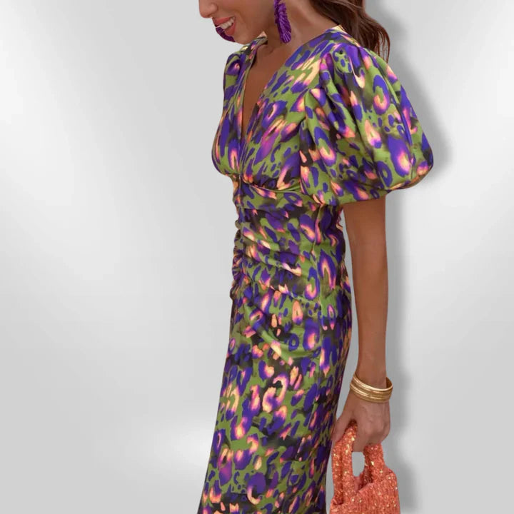 BOLD - Vibrant Fiesta Dress