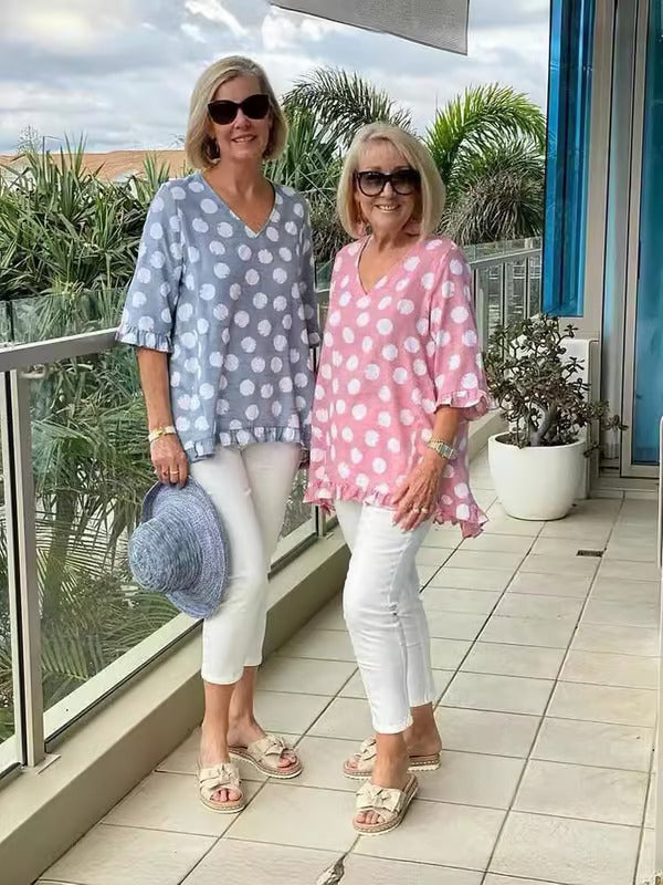 Patty | Stylish V-Neck Blouse