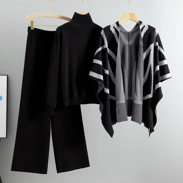 Brianna | Soft, Comfortable 3-Piece Knitted Set