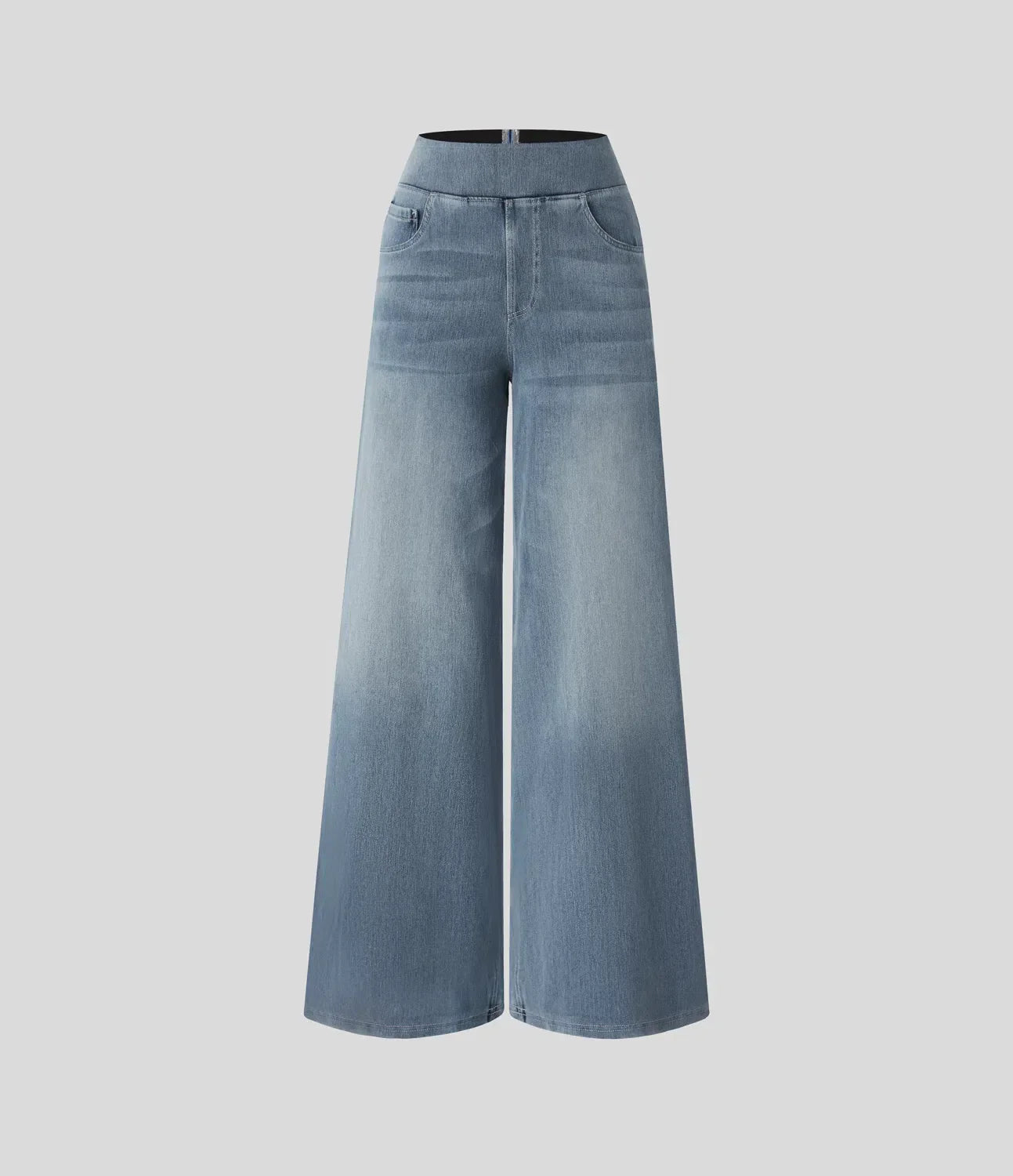 Eva | Elastic Trousers with High Waist