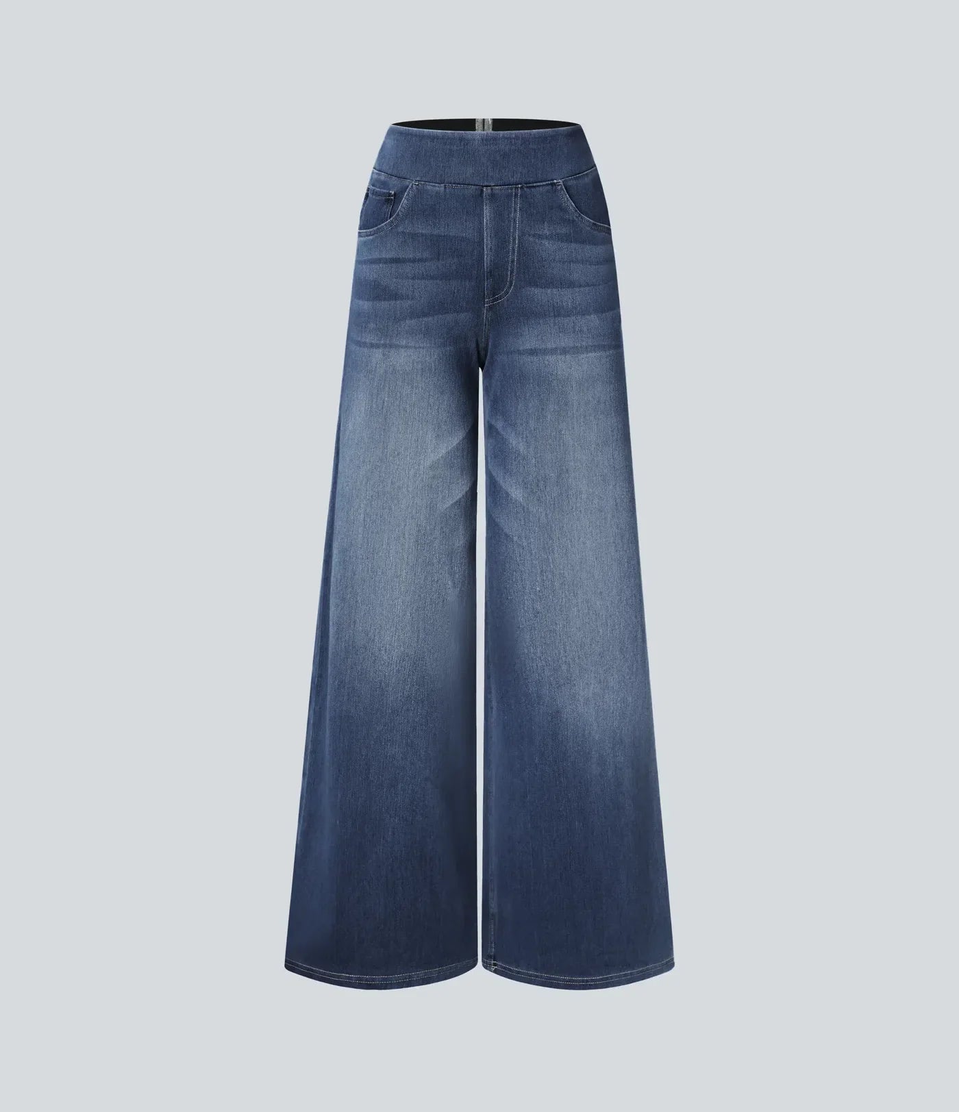 Eva | Elastic Trousers with High Waist